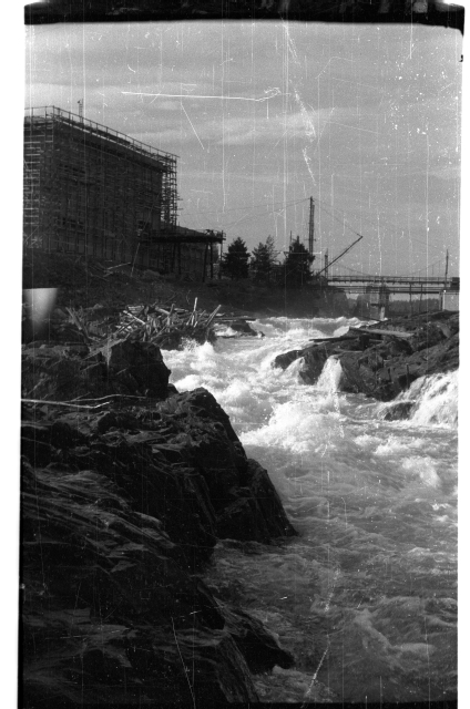 Hjälta hüdroelektrijaama ehitustööd Rootsis