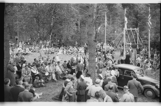 Esimene eestlaste skaudilaager Metsakodus Rootsis