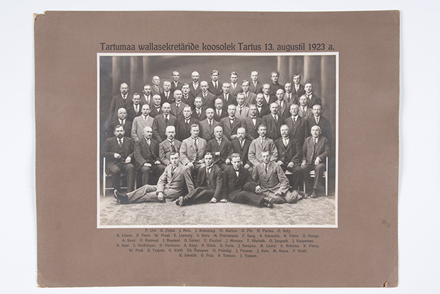 Tartumaa vallasekretäride koosolek, 1923