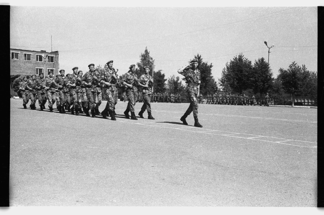 Sõdurivande andmine Viru jalaväepataljonis