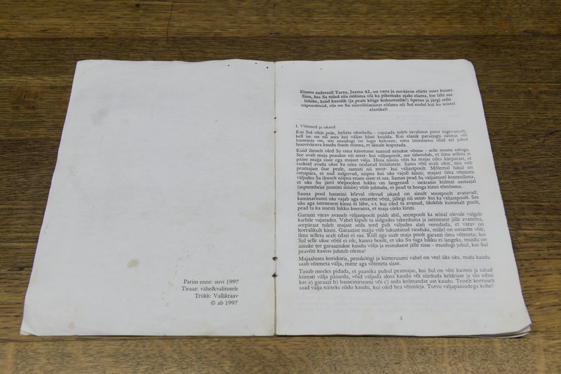 Jaama 42 maja kodukord