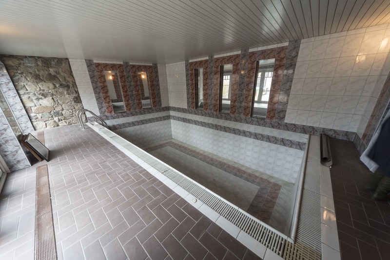 Jaama 42 sauna- ja basseinimaja sisevaade