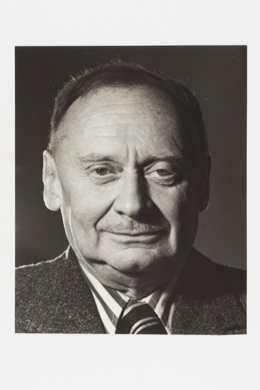 Mehe portree, Poola helilooja, kirjanik ja poliitik Stefan Kisielewski.