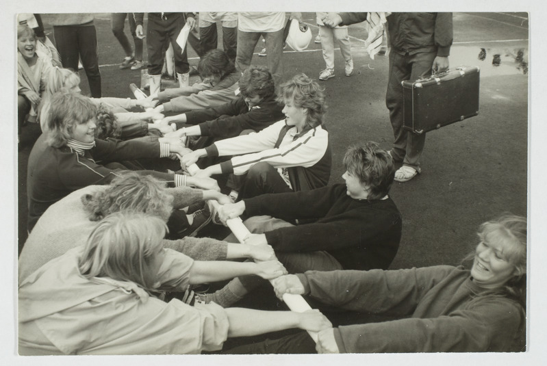 Spordivõistlus suvepäevade laagris