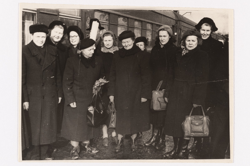 Ajaloo Instituudi töötajad rongireisil