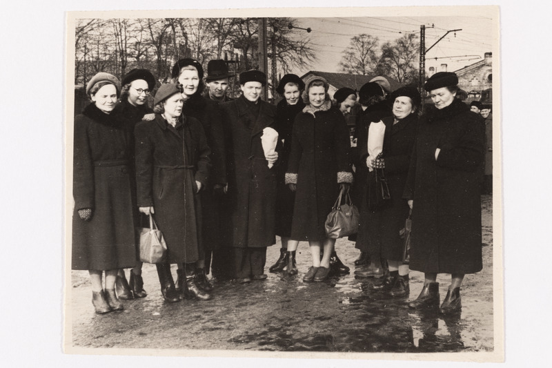 Ajaloo Instituudi töötajad rongireisil