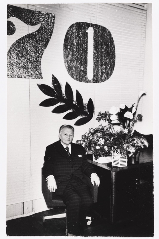 Arheoloog Osvald Saadre 70. juubeli tähistamine Ajaloo Instituudis