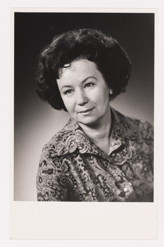 Estonia ooperi- ja operetisolist Haili Sammelselg, portree