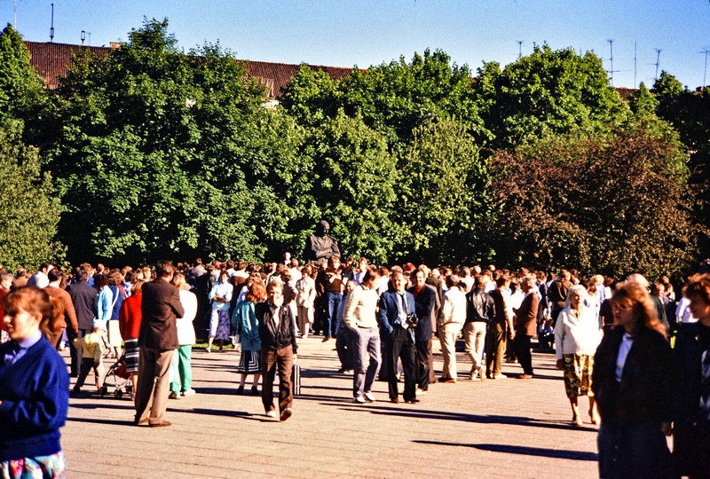 Miiting Tallinnas Tammsaare pargis, juuni 1988