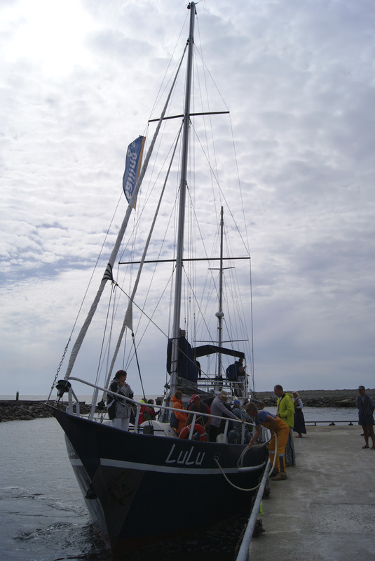 Purjekas Lulu Ringsu sadamas