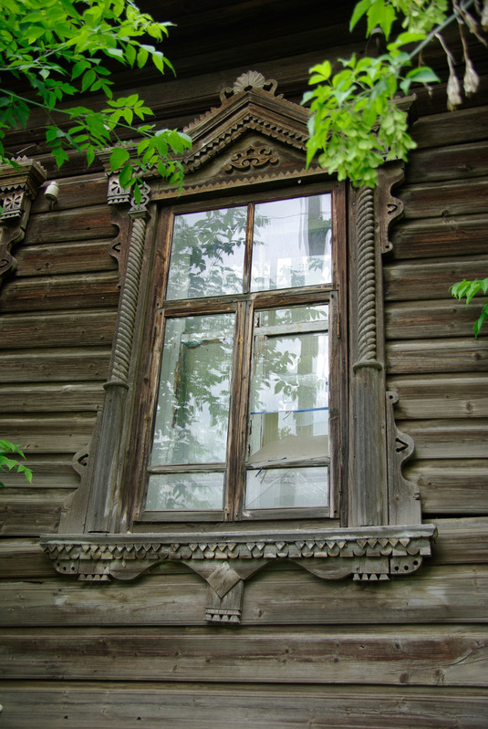 Sarapul. Aknad Raskolnikovi tänaval