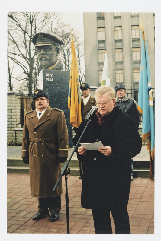 Johan Pitka mälestussamba avamine