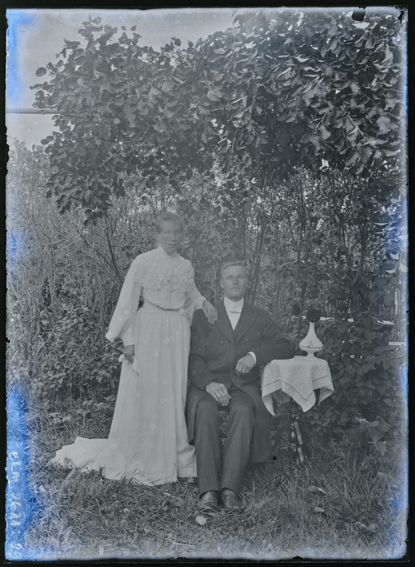 August Blatt (s 1876) mõrsja Mariaga (s 1873) laulatatud1904