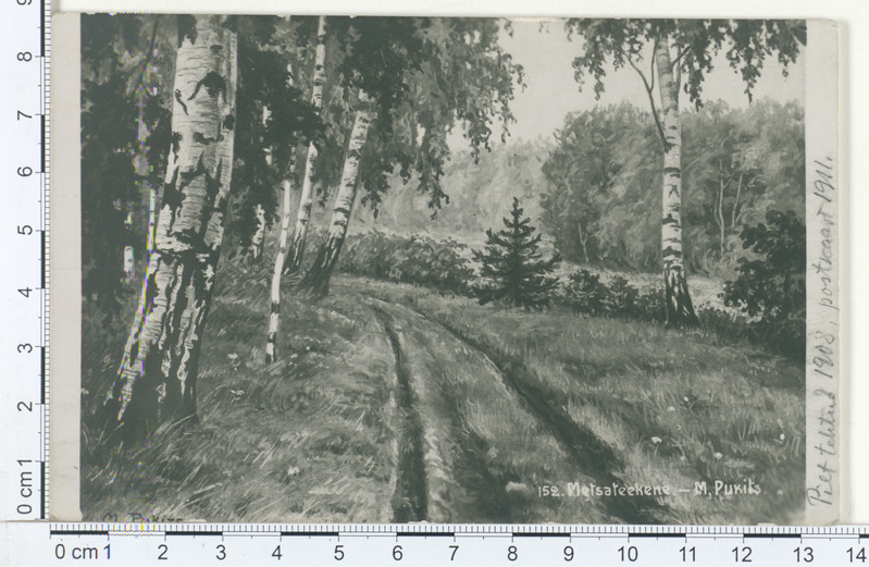 Maal "Metsateekene"