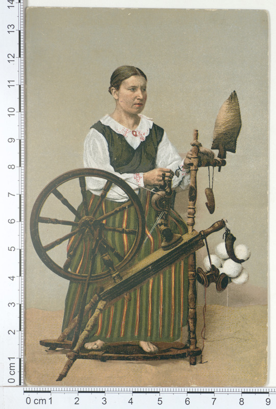 Rahvarõivais ketraja