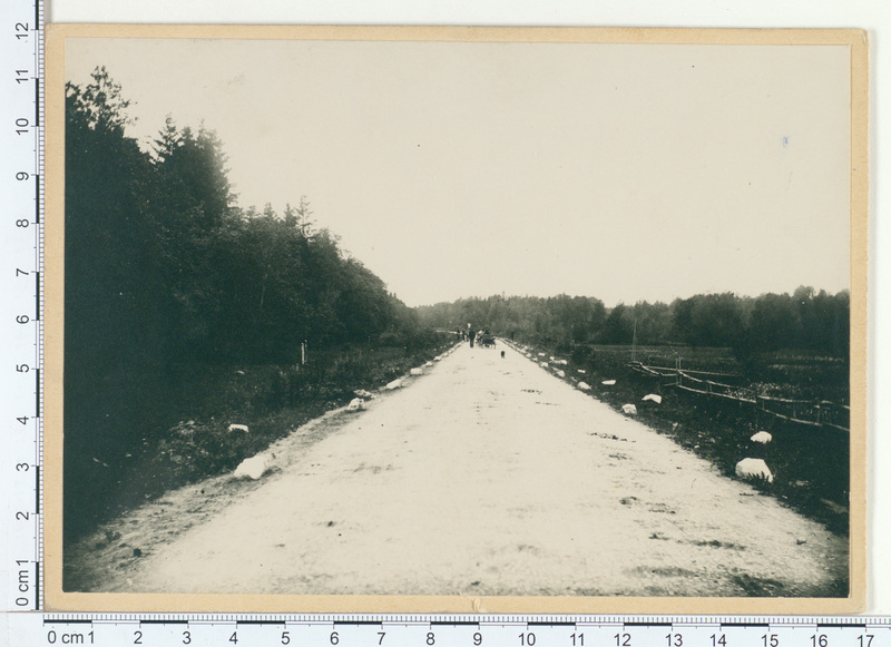 Tshutskoje ozjero, posad Tshjornõi, Tshjernovskoje shasse (must maantee) 1909