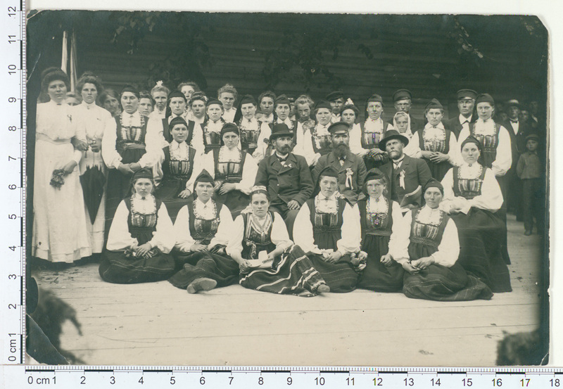 Anseküla ja Tiirimetsa laulukoor 1909