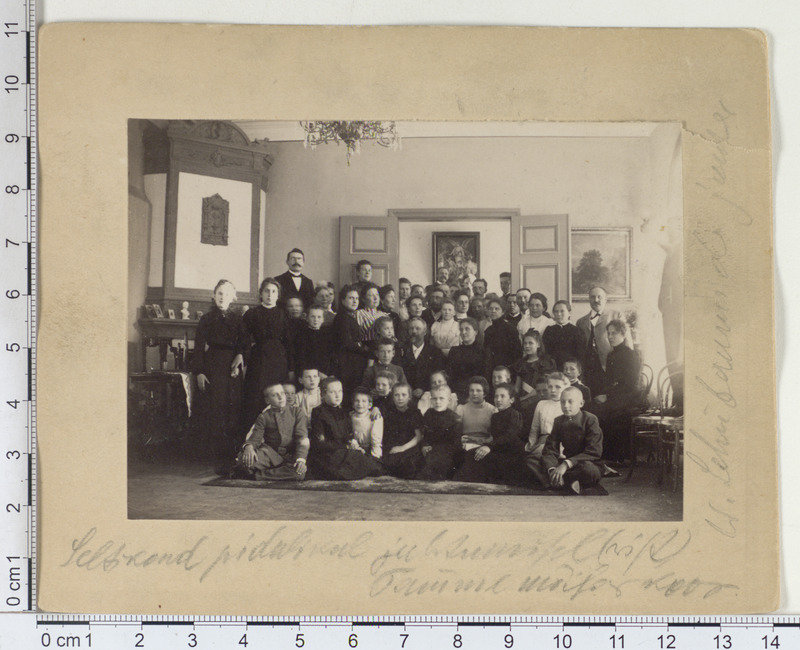 Seltskond peol, Tamme mõisa koor W. Lehnbaumide juures