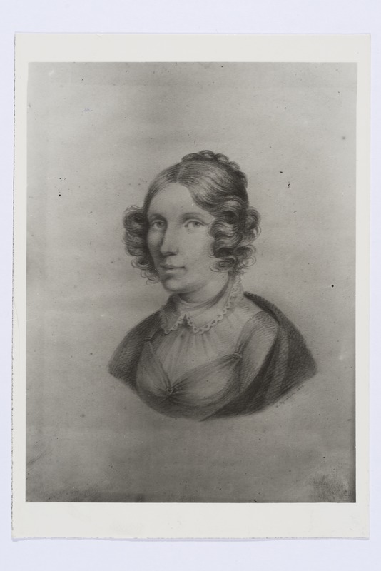 Krusenstiern, Aurora Sophie v. sünd. vabapreili v. d. Pahlen, 1783 - 1879 (O. Ignatius´e pliiatsijoonis 1813)