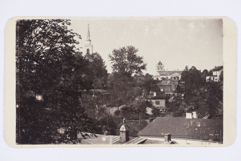 Vaade Maarja kirikule 1869
