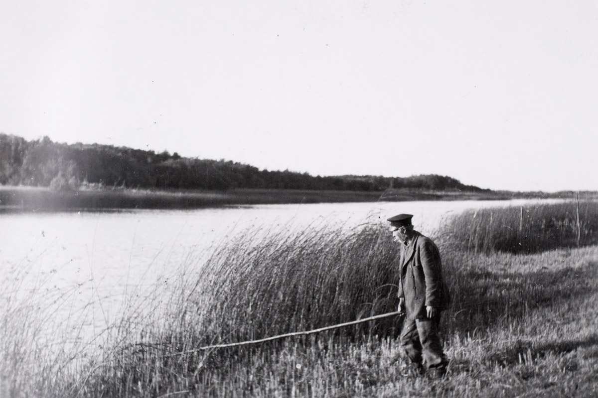 Õngitseja Kasari jõel, Mõisimaa k, Kirbla