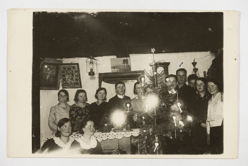 Jõulupuu Eduard Bulli talus. Tunduri (Abricki) k