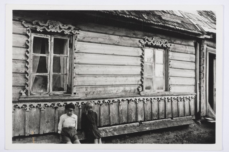 Timofei Remelev´i maja aknad ja sein, katuseäär, Varnja (Voroni) küla, Peipsiääre v, Kodavere khk
