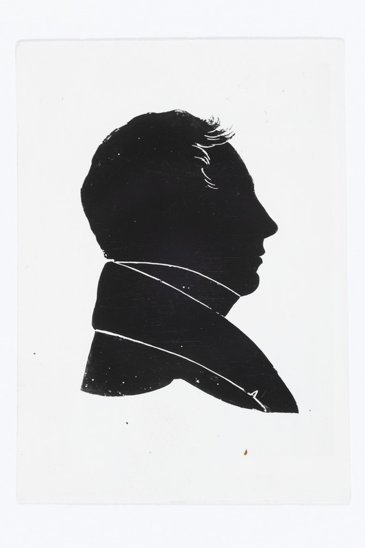 Kotzebue, Otto v. - ümbermaailma purjetaja, 1787 - 1846 (siluett)