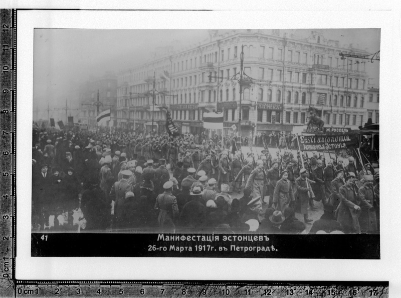 Eestlaste manifestatsioon Petrogradis, 26. III 1917