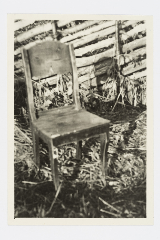 Tool, "stul". Karjala ANSV, Pionezhski raj, Zalesje (Metsantaga) k