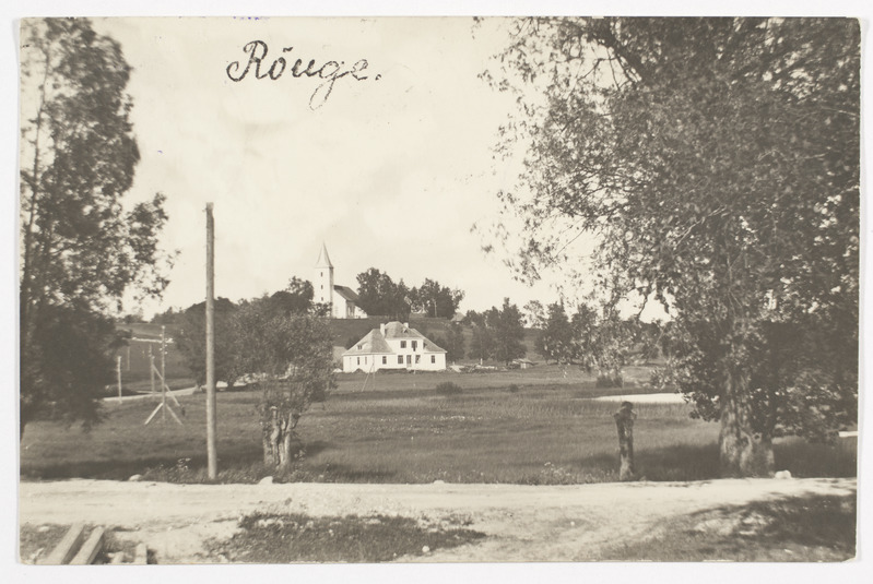 Rõuge, vaade kirikule