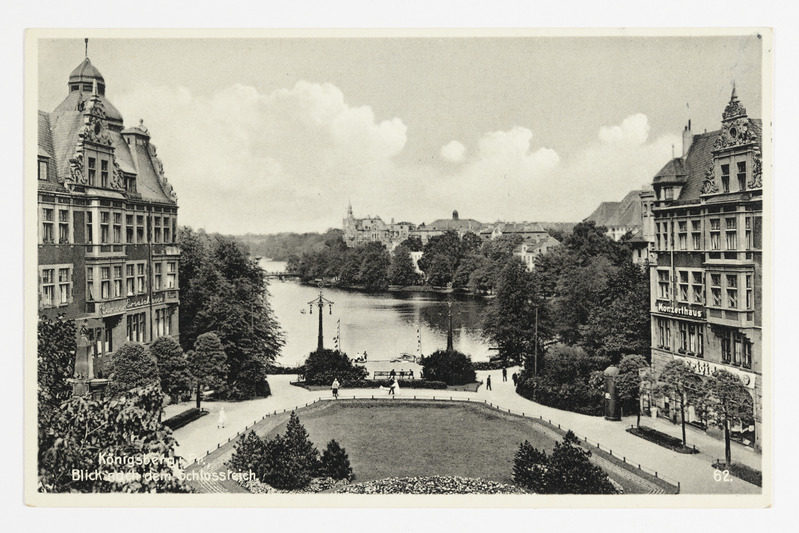 Königsberg - Blick nach dem Schlossteich. Vaade lossitiigile