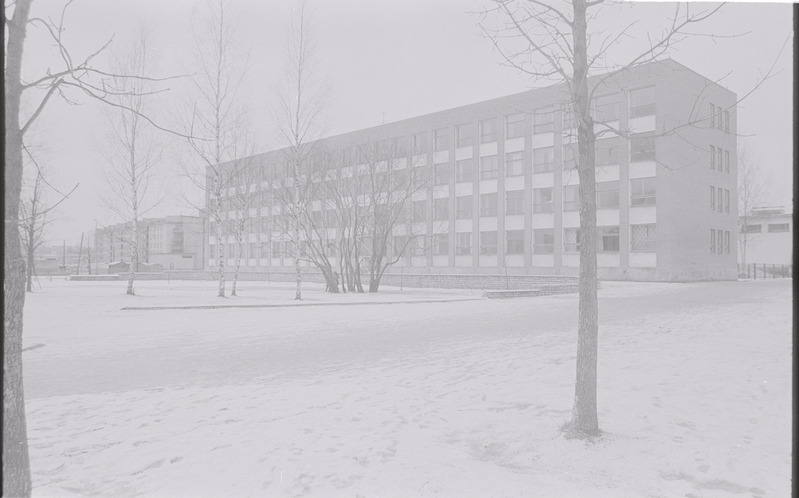 Tartu, vene keskkoolihoone Uuel tänaval