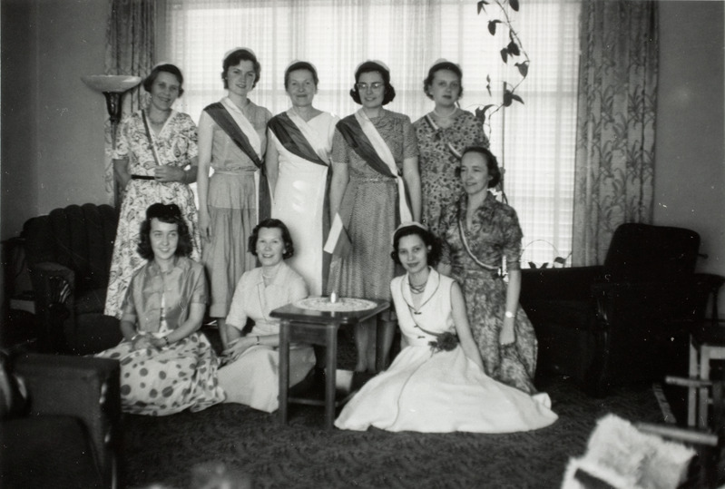 Korporatsioon Filiae Patriae Montreali koondise õestuspidu, 1956.