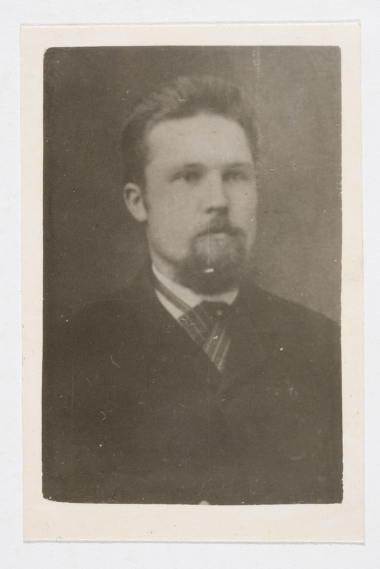 Sindi kooli õpetaja 1891. - 1893. a. K. E. Peterson-Särgava
