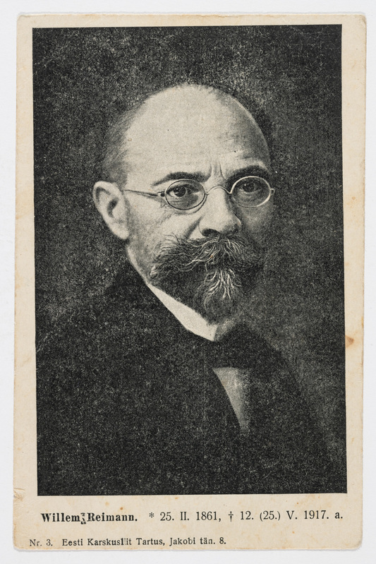 Villem Reimann (vkj. 25. II 1861 - 12. V 1917)
