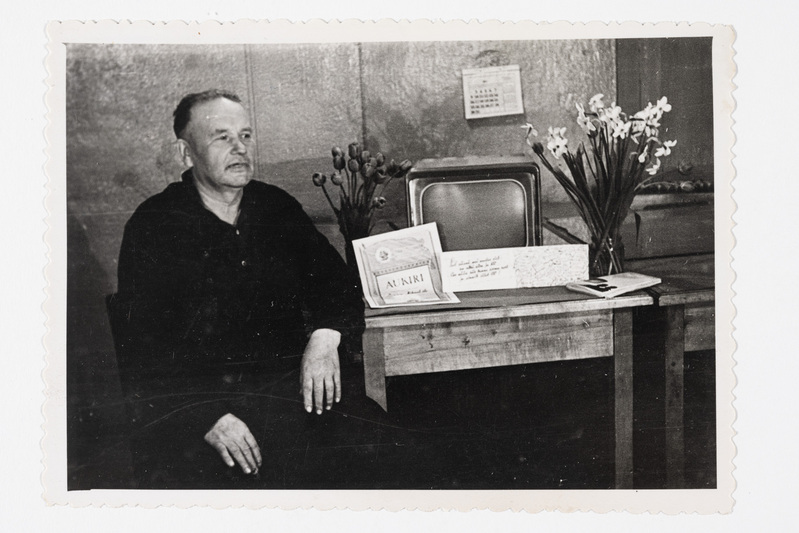 Sindi vabriku kauaaegne tööline ja aktivist Mihkel Somson