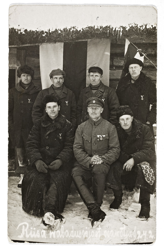 Riisaküla mehed, Vabadussõjast osavõtjad, vabariigi aastapäeval.