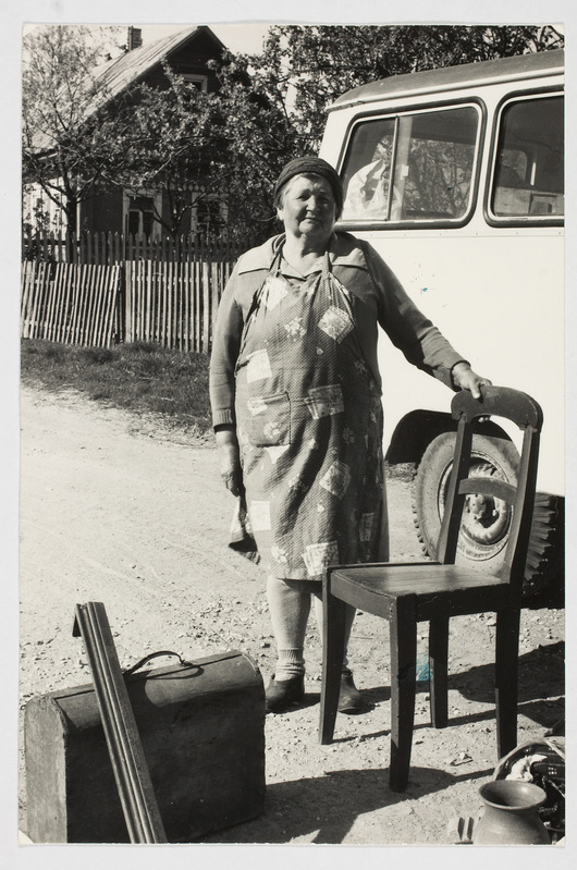 Zinaida Petrovna Grigorjevaga (s 1921.a) ERM-ile antud esemetega.