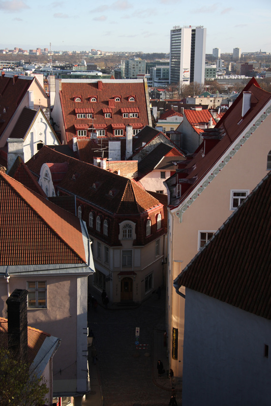 Tallinna vanalinn Toompea vaateplatvormilt