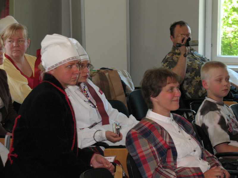 Rahvarõivapäevast osavõtjad.