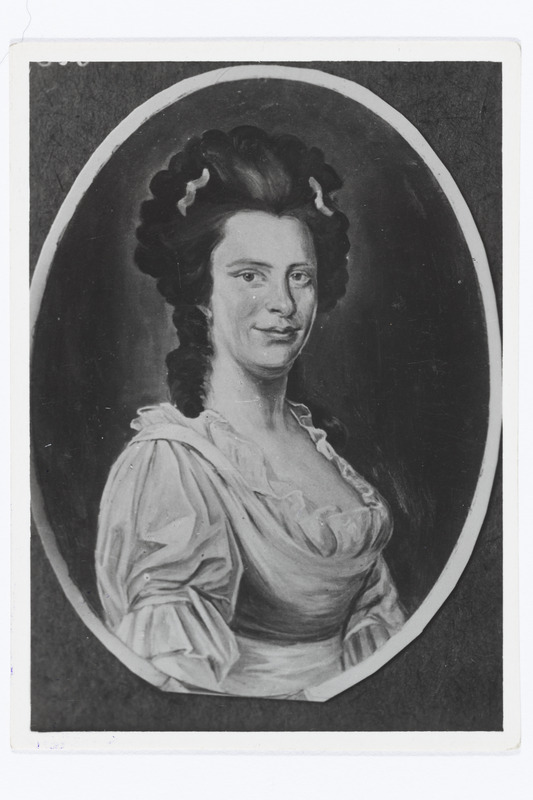 Bukshövden, Wilhelmine v. sünd. Ekesparre 1757 - 1813 (õlimaal)