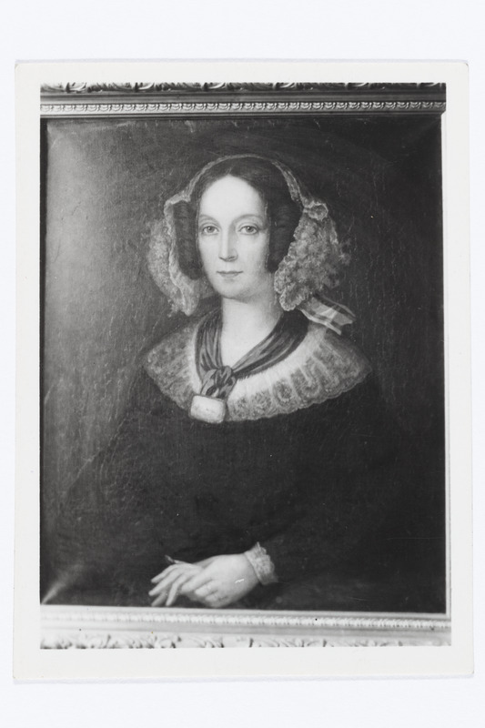 Stackelberg, Wilhelmine vabaproua v. sünd. v. Vietinghoff Audla mõisast (Pöide khk), 1804 - 1845 (õlimaal)