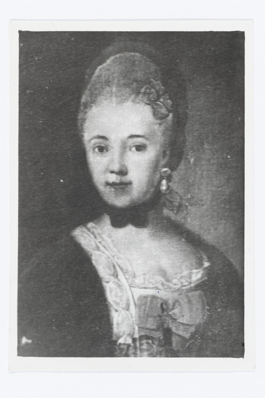 Ungern - Sternberg, Magd. vabaproua v, sünd. v. d. Pahlen, 1749 - 1824 (õlimaal)
