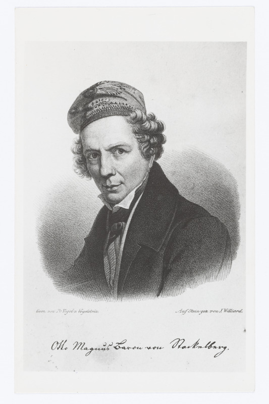Stackelberg, Oto Magn. vabahärra v. Vääna mõisast (Keila khk), maalikunstnik, 1786 - 1837 (litograafia)