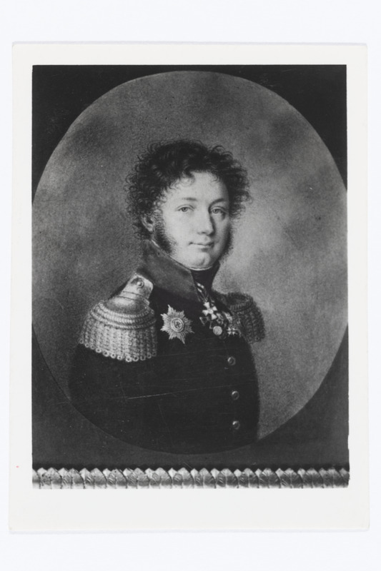 Pahlen, Carl Magn. vabahärra v. - Palamuse ms (Kadrina khk) om, Riia kindral - kuberner - 1863 (pastelljoonis)