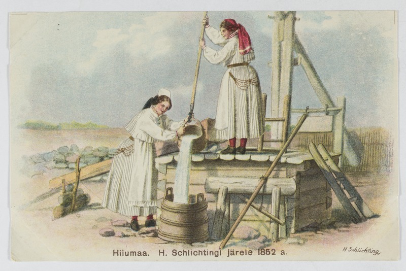 Hiiumaa. H. Schlichtingi järele 1852.a.