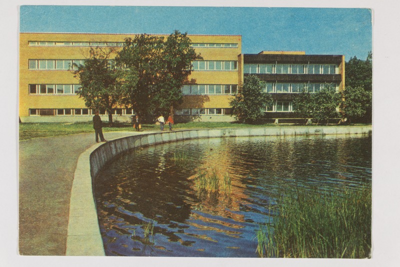 Postkaart Haapsalust: sanatoorium "Laine"