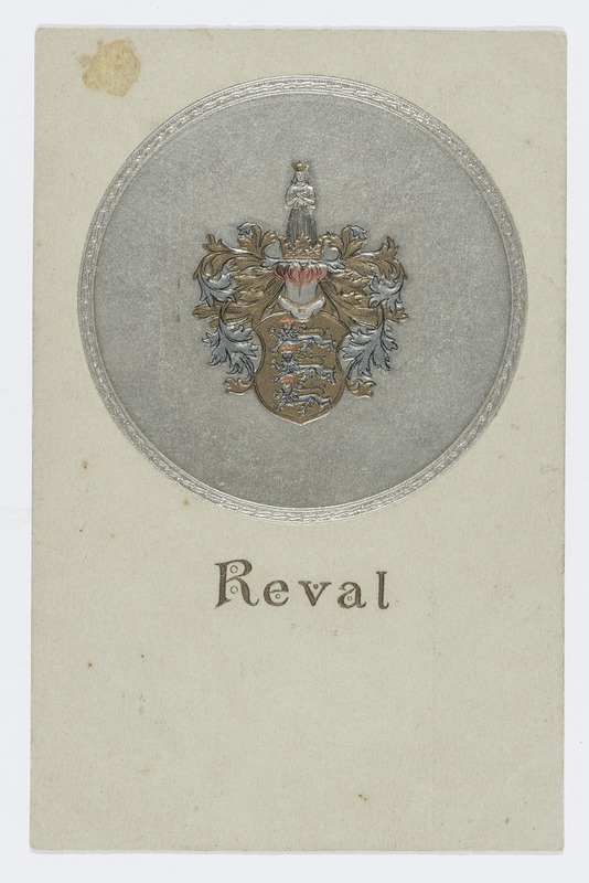 Postkaart "Reval" Tallinna vapiga