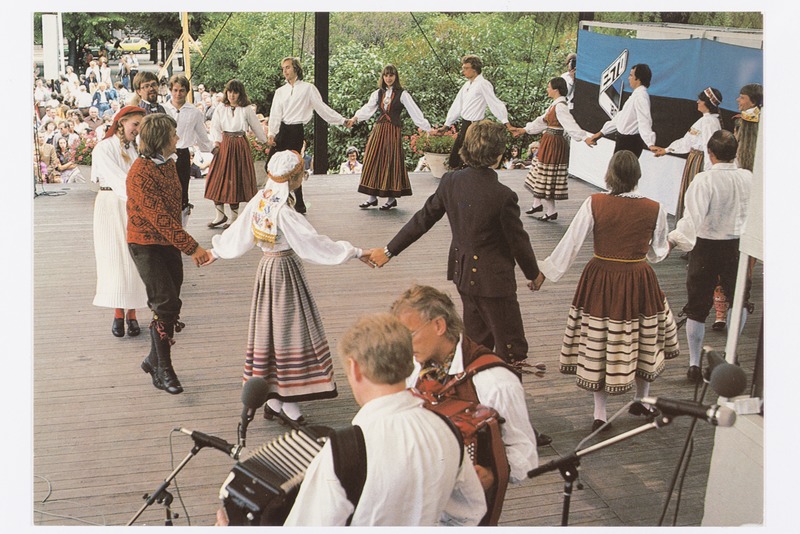 ESTO 80 Stockholm. Rahvatantsijad